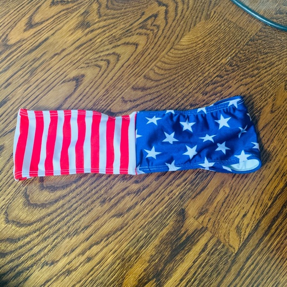 July 4 USA bandeau from American Apparel size Sm - Picture 2 of 2